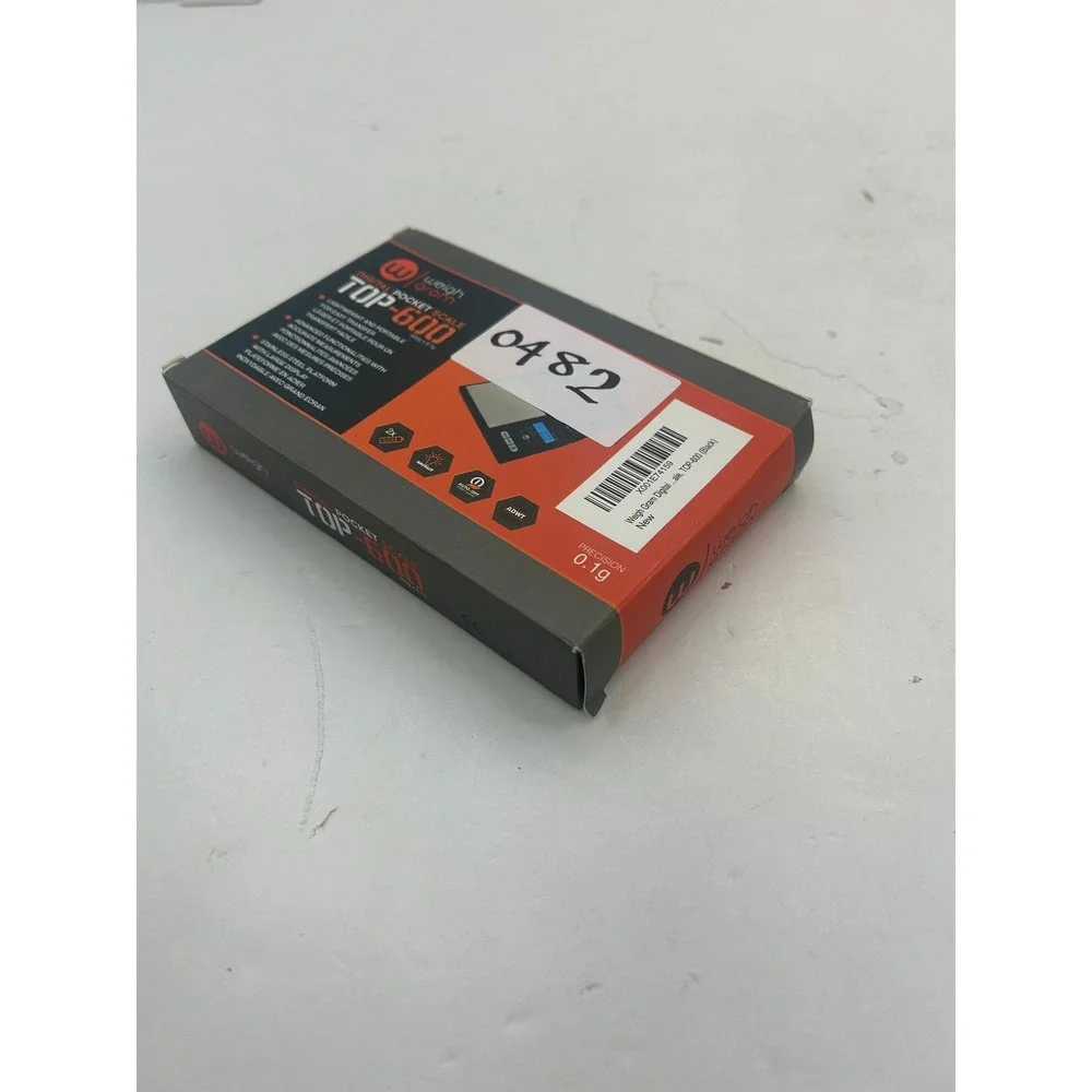 Weigh‎ Gram Digital Pocket Scale TOP-600 Black